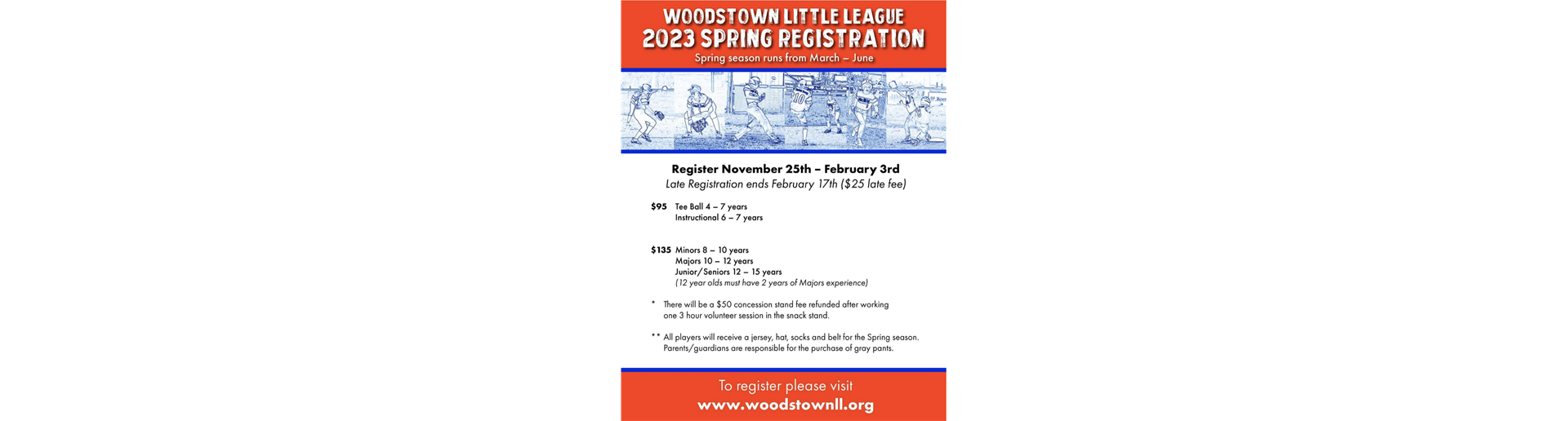 Registration CLOSED